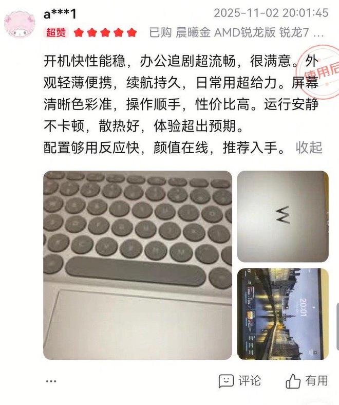 eBook 14锐龙版：性能能打治愈系设计更圈粉开元棋牌网站双11线元起！WIKO Hi Mat(图6)