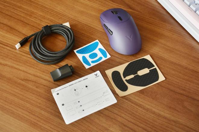 700DIY-98长续航版无线键鼠套装体验开元棋牌王炸组合雷柏VT9 MAX+雷柏V(图3)